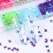 12 Colors Butterfly Glitter Nail Sequins Holographic 3D Nail Art Flakes